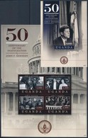 ** 2012 John F. Kennedy Beiktatásának 50. évfordulója Kisív Mi 2834-2837 + Blokk Mi 382 - Autres & Non Classés