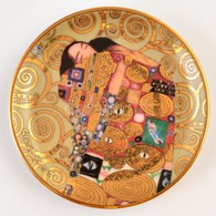 Goebel Klimt Kis Tálka, Matricás, Jelzett, Hibátlan, D:9,5 Cm - Sonstige & Ohne Zuordnung