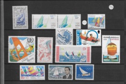 Thème Sports - Voile - Ensemble De Timbres ** Neufs Sans Charnière - TB - Sailing