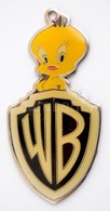 Csőrikés Warner Bros-logós Fém Kulcstartó Függő, 5,5×2,5 Cm - Autres & Non Classés