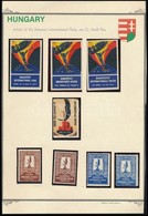 8 Különféle Vásári Levélzáró 1927-1931 - Non Classés