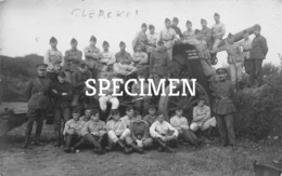 Fotokaart Artillerie Campagne 1914-18 Klerken - Houthulst