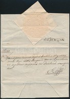 1831 Helytartótanácsi Levél A Dunántúli Evangélikus Egyházkerület Részére Hivatalos ügyben, Latin Nyelven, Papírfelzetes - Unclassified