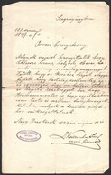 1899-1905 Nagybecskerek, Vegyes Okmány Tétel, 5 Db - Unclassified