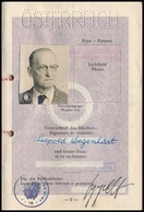 1956 Fényképes Osztrák útlevél, Osztrák Bejegyzésekkel - Unclassified