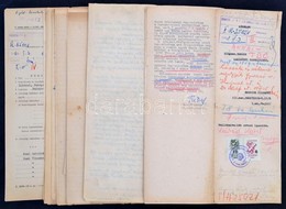 1957-1958 Több Tucat Okmánybélyeges Irat - Unclassified