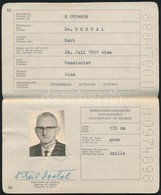 1973 Fényképes Osztrák útlevél Spanyol, Görög, Magyar Bélyegzésekkel - Sin Clasificación