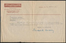 1941 Madách Színház 2 Db Okmány. Pünkösti Andor, Dr. Staudt Géza Aláírásával - Non Classés