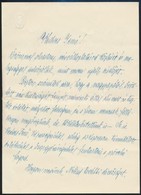 1943 Kócsy Elemér Ezredes Kézzel írt Levele Kócsy Jenő Gépészmérnök, Műszaki Tanácsos Részére, Annak Névváltoztatása ügy - Sin Clasificación