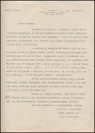 Manno Leonidas (1878-1941) Olimpikon Futó, Hungária Hajós Egylet Serleg Készítésére Pénzt Kérő, és Az Ezzel Kapcsolatos  - Zonder Classificatie