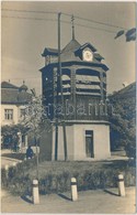 Cca 1930 Kerny István (1879-1963) Pecséttel Jelzett Vintage Fotója A Tatai óratoronyról, A Szerző Hagyatékából, 14x9 Cm - Andere & Zonder Classificatie