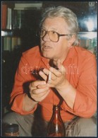1985 Sütő András (1927-2006) író Marosvásárhelyi Otthonában, Fotó, 12,5x8,5 Cm - Sonstige & Ohne Zuordnung