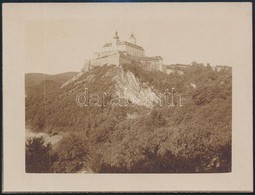 Cca 1910 Fraknó (Forchtenau, Forchtenstein), Fotó, Törésnyommal, 9x11 Cm - Otros & Sin Clasificación