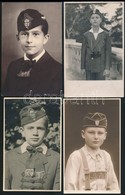 Cca 1930-1950 Vegyes Cserkész-diák Fotó Tétel, 12 Db, 8,5×5,5 és 13,5×8,5 Cm Közötti Méretekben - Other & Unclassified