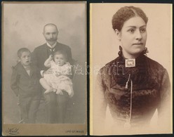 Cca 1900-1920 Vegyes Keményhátú Fotó Tétel, 12 Db, 10×6 és 21×13 Cm Közötti Méretekben - Sonstige & Ohne Zuordnung