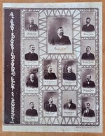1903 Aradi Polgári Önsegélyező Egylet Tisztikara. Tablókép 18x24 Cm Kartonon - Sonstige & Ohne Zuordnung