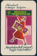 1959 OTP Reklámos Retro Kártyanaptár - Publicidad