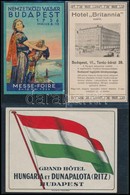4 Db Háború Előtti Budapesti Reklámcímke + Egy újabb - Publicités