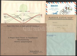 Cca 1930-1950 5 Db Fejléces Boríték - Publicités