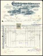 1900 Békéscsaba Gőzmalom Fejléces Számla - Zonder Classificatie