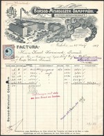 1907 Borsod-Miskolci Gőzmalom Fejléces Számla - Zonder Classificatie