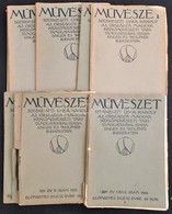 1915 A Művészet 14. évf. 1-10. Lapszáma, Számos érdekes írással - Non Classificati