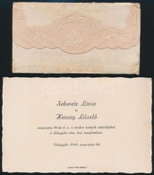 Cca 1920-1940 62 Db Vegyes Esküvői Meghívó és Levelezőlap - Zonder Classificatie