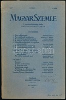 1927 A Magyar Szemle I. Kötet 3. Száma - Non Classificati