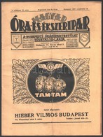 1927 Magyar Óra-, és Ékszeripar. V. évf. 18. Sz. 1927. Szept. 15. Szerk.: Márkisohn Benő. Korabeli Reklámokkal. Papírköt - Non Classés