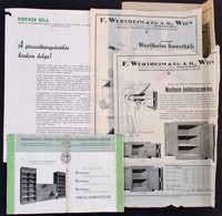 Cca 1930 Széfekről Szóló 4 Db Reklám Kiadvány, Képekkel. - Non Classificati