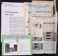 Cca 1930 Széfekről Szóló 4 Db Reklám Kiadvány, Képekkel. - Sin Clasificación