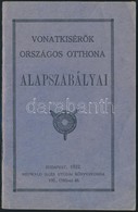 1932 A Vonatkísérők Országos Otthona Alapszabályai 31p. - Ohne Zuordnung