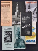 Cca 1940 8 Db Képes Magyarországi Utazási, Turisztikai Kiadvány - Zonder Classificatie