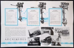 Cca 1940 Prikner-féle Csónakmotorok Képes Reklám Kiadványa - Non Classificati