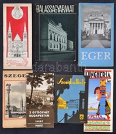 Cca 1940 7 Db Képes Magyarországi Utazási, Turisztikai Kiadvány - Zonder Classificatie