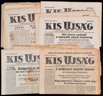 1945 A Kis Újság Független Kisgazda-, Földmunkás- és Polgári Párt Lapja 16 Db Száma - Sin Clasificación