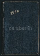 1956 1956-os, Kitöltetlen Notesz. Szekszárd, Szekszárdi Nyomda. - Ohne Zuordnung