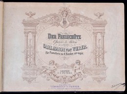 Cca 1860 Der Freischütz Kotta Egészvászon Kötésben - Altri & Non Classificati