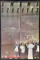 1979 A Mama Százéves, Színes Spanyol Film Plakátja, Hajtott, 80×58 Cm - Otros & Sin Clasificación