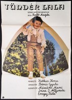 1982 Tündér Lala, Magyar Film Plakát, írta: Szabó Magda, Hajtott, Szélén Szakadással, 82×59 Cm - Autres & Non Classés