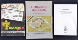 Vegyes Trianon Témájú Könyvtétel, 3 Db: 
Raffay Ernő: Magyar Tragédia. Trianon 75 éve. Bp., 1995. Püski. Második Kiadás. - Ohne Zuordnung