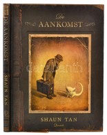 Shaun Tan: De Aankomst. Amsterdam Antwerpen, 2009, Em. Querido's Uitgeverij BV. Kiadói Kartonált Kötés, Jó állapotban. - Non Classés