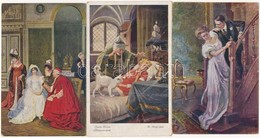 ** * 37 Db Régi Művészlap, Főleg Hölgyek / 37 Pre-1945 Art Postcards, Mainly Ladies Motive - Zonder Classificatie