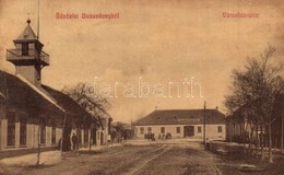 T2/T3 1910 Adony, Dunaadony; Városház Utca, Takarékpénztár, Városháza. W.L. 251. (fl) - Non Classificati