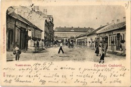 T2 1901 Békéscsaba, Vasút Utca, Bille-Berger üzlete. Kiadja A Corvina Könyvkereskedés 4024. - Non Classés