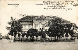 T2/T3 1915 Berettyóújfalu, Városháza. Kiadja Grosz Sándor (EK) - Unclassified