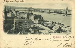 * T3 1905 Budapest I. Tabán, Döbrentei Tér, Szenes Ede üzlete, Sörcsarnok (szakadás / Tear) - Sin Clasificación