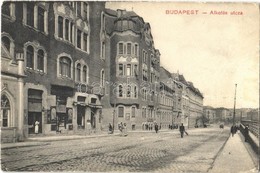 T2/T3 1913 Budapest I. Alkotás Utca, Goldstein Ignác üzlete, Déli Vasút Kávéház - Unclassified