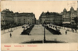 T2/T3 1908 Budapest V. Szabadság Tér, City Kávéház. Taussig A. 5899. - Ohne Zuordnung