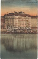 T2 1917 Budapest V. Hotel Donaupalast, Dunapalota Ritz Szálloda. Verlag A. Schumann - Ohne Zuordnung